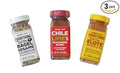 BBQ Seasoning 3 Pack With 1 Each Everything But The Bagel 2.3 oz, Chile Lime 2.9 oz and Elote 2.3 oz Bottles